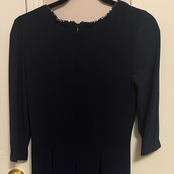 Alex Evenings Dark Blue Dress - Picture 2 of 5